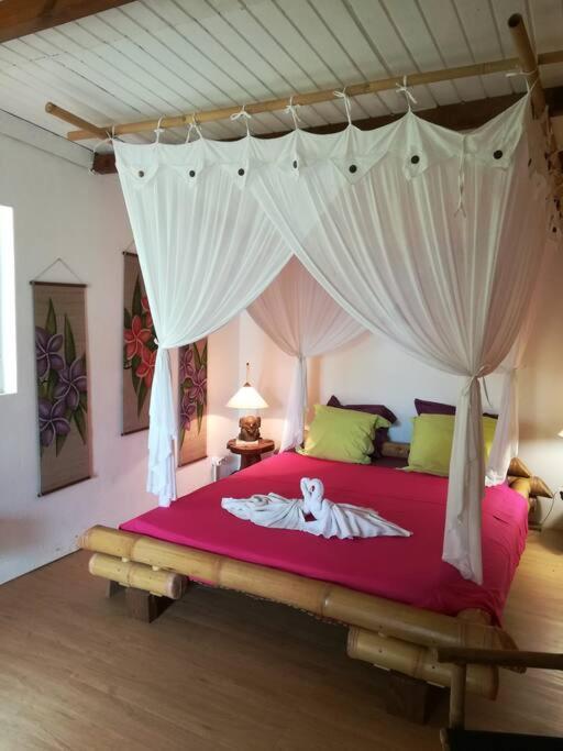 Bungalow Atypique Ti Bambou A 500M De La Plage ساينت آن المظهر الخارجي الصورة