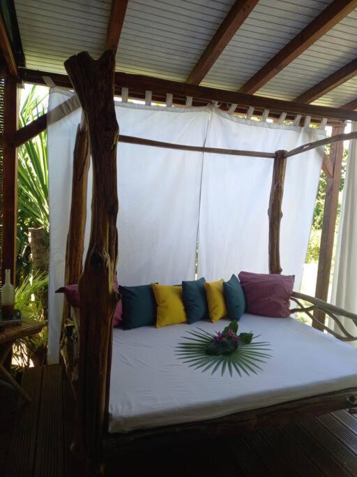 Bungalow Atypique Ti Bambou A 500M De La Plage ساينت آن المظهر الخارجي الصورة