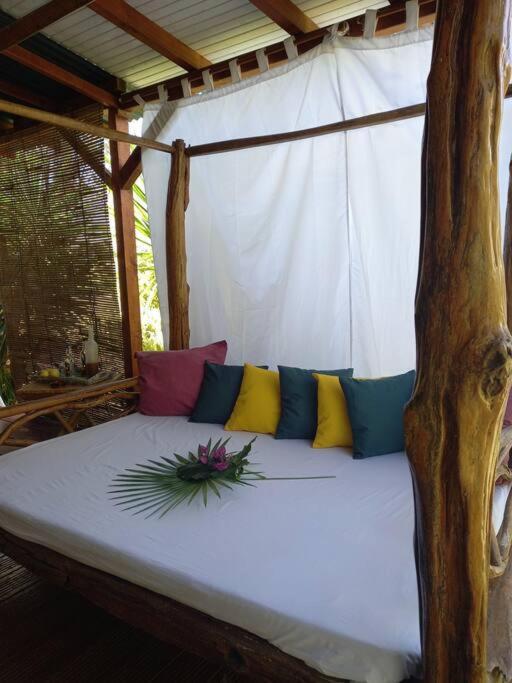 Bungalow Atypique Ti Bambou A 500M De La Plage ساينت آن المظهر الخارجي الصورة
