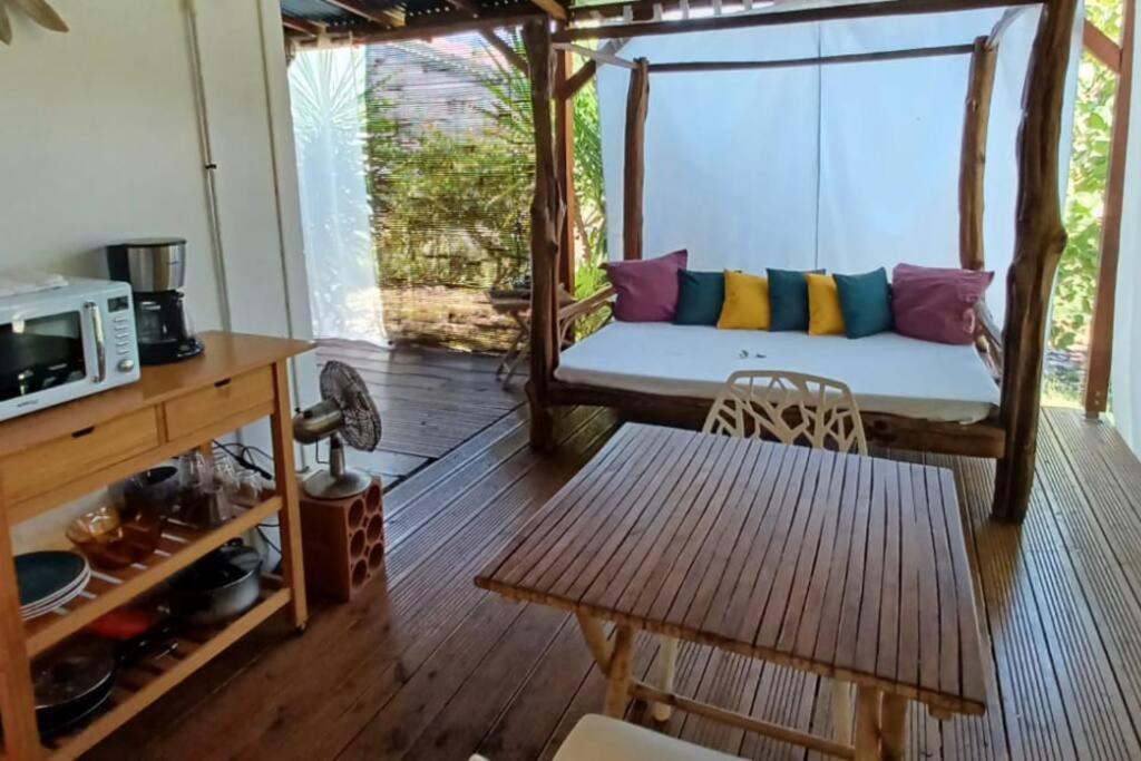 Bungalow Atypique Ti Bambou A 500M De La Plage ساينت آن المظهر الخارجي الصورة