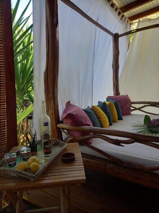 Bungalow Atypique Ti Bambou A 500M De La Plage ساينت آن المظهر الخارجي الصورة